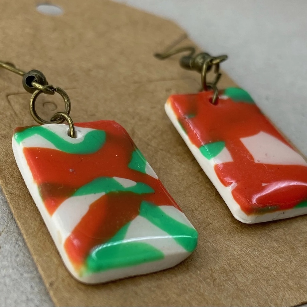 Handmade Abstract Earrings